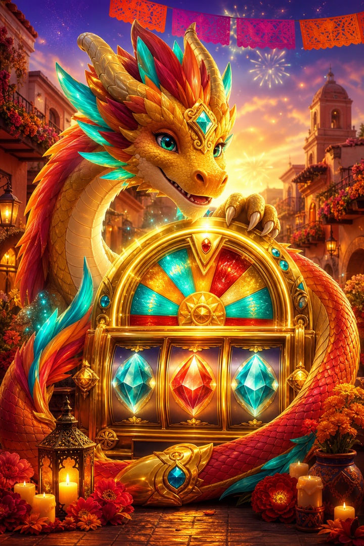 Arte demo Dragón de Fiesta